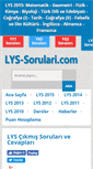 Mobile Screenshot of lys-sorulari.com